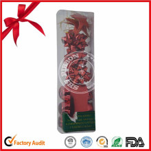 China Herstellung Großhandel Red Ribbon Christmas Bow